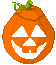 grinning pumpkin